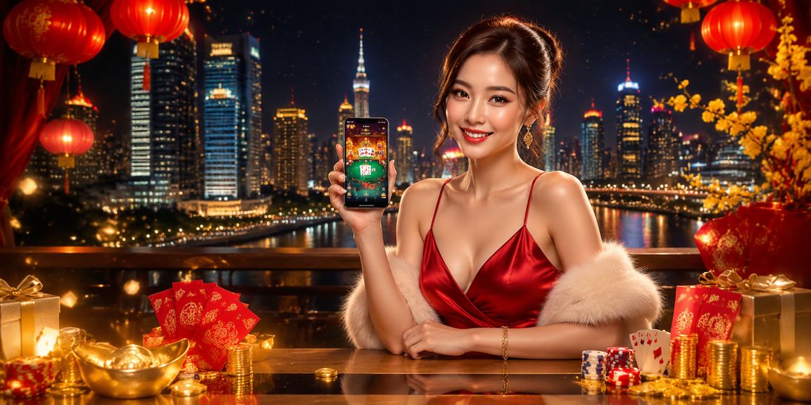 Người chơi tại TP.HCM thưởng thức trò chơi bài dưới ánh đèn lồng lung linh mùa lễ hội